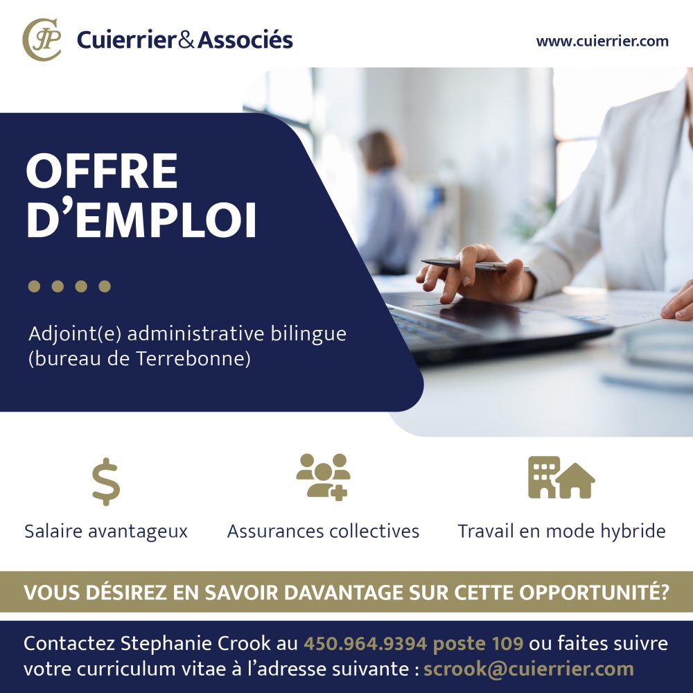 OffreEmploi-AdjointeAdministrative